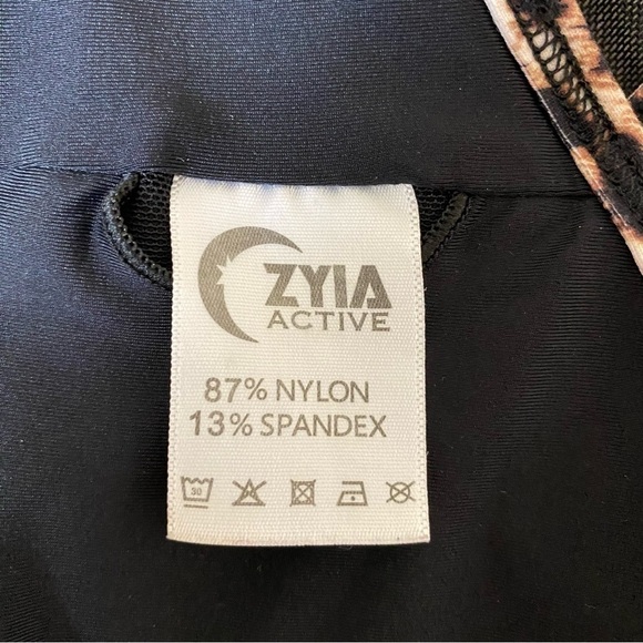 ZYIA Active Brilliant Mesh Leopard
Cheetah Print Sports Bra Size XL - Picture 13 of 14